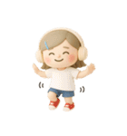 ゆるっとかわいいオシャレな女の子（個別スタンプ：38）