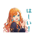 魔女の締切前夜★夜ふかし（個別スタンプ：3）