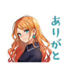 魔女の締切前夜★夜ふかし（個別スタンプ：8）