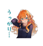魔女の締切前夜★夜ふかし（個別スタンプ：26）