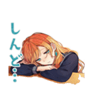 魔女の締切前夜★夜ふかし（個別スタンプ：31）