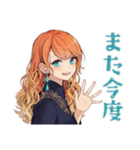 魔女の締切前夜★夜ふかし（個別スタンプ：40）