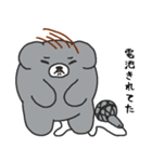 うそぺた【クマイク】（個別スタンプ：30）