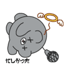 うそぺた【クマイク】（個別スタンプ：33）
