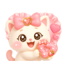超きゅん❤️みるねこ ふんわり3Ddays❤️（個別スタンプ：15）