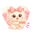 超きゅん❤️みるねこ ふんわり3Ddays❤️（個別スタンプ：17）