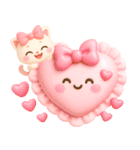超きゅん❤️みるねこ ふんわり3Ddays❤️（個別スタンプ：32）