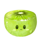 ぽってり キウイ ちゃん【文字なし】（個別スタンプ：1）