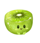 ぽってり キウイ ちゃん【文字なし】（個別スタンプ：3）
