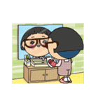 [年賀]生真面目直ちゃんの年末年始[修正版]（個別スタンプ：17）