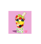 ❤️年中使える❤️かわいいデザート❤️（個別スタンプ：10）
