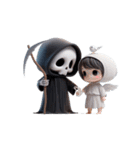 死神があなたを迎えに来る（個別スタンプ：21）