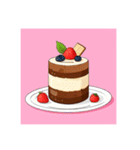 ❤️かわいいデザート❤️スイーツ文字なし（個別スタンプ：6）