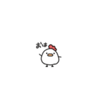 超ちいさい＊にわとりサン＆ひよこサン＊（個別スタンプ：5）