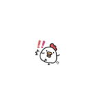 超ちいさい＊にわとりサン＆ひよこサン＊（個別スタンプ：9）