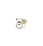 超ちいさい＊にわとりサン＆ひよこサン＊（個別スタンプ：10）