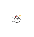 超ちいさい＊にわとりサン＆ひよこサン＊（個別スタンプ：21）