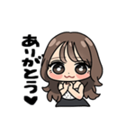 毎日使える♡女の子スタンプ（個別スタンプ：3）