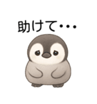 【辛辣】爆笑★可愛い赤ちゃんペンギン（個別スタンプ：21）