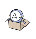 A型さんの気持ち、動くスタンプで！（個別スタンプ：11）