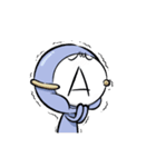 A型さんの気持ち、動くスタンプで！（個別スタンプ：15）