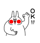 全力うさぎぽっちゃり編パート6（個別スタンプ：37）