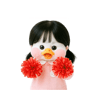 ピーチダック人形 V.2（個別スタンプ：10）
