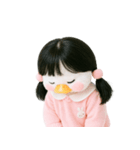 ピーチダック人形 V.2（個別スタンプ：17）