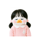 ピーチダック人形 V.2（個別スタンプ：25）