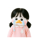 ピーチダック人形 V.2（個別スタンプ：26）