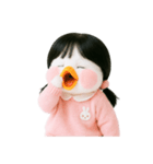 ピーチダック人形 V.2（個別スタンプ：27）