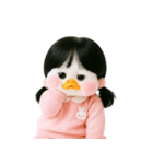 ピーチダック人形 V.2（個別スタンプ：30）