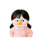 ピーチダック人形 V.2（個別スタンプ：38）