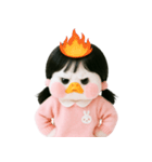 ピーチダック人形 V.2（個別スタンプ：39）