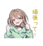 ゆるパーカーちゃんの毎日挨拶（個別スタンプ：13）