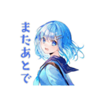 女子高生★学園祭当日連絡（個別スタンプ：15）