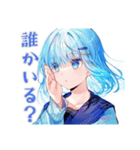 女子高生★学園祭当日連絡（個別スタンプ：18）