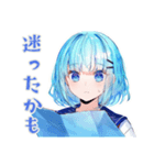 女子高生★学園祭当日連絡（個別スタンプ：22）