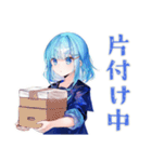 女子高生★学園祭当日連絡（個別スタンプ：33）