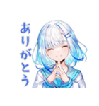女子高生★学園祭当日連絡（個別スタンプ：36）