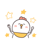 白いゆるとり10(喜楽)（個別スタンプ：40）