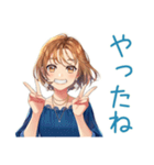 大人のお姉さんの毎日挨拶（個別スタンプ：31）