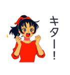 ポニテ女子の毎日挨拶♡（個別スタンプ：26）