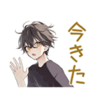 黒猫系男子★グルチャ（個別スタンプ：7）