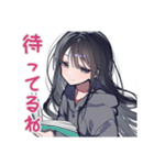 陰キャ女子のデート誘い♡日常（個別スタンプ：24）