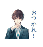 社畜の体調不良★早退と引き継ぎ（個別スタンプ：2）