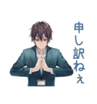 社畜の体調不良★早退と引き継ぎ（個別スタンプ：9）
