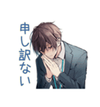社畜の体調不良★早退と引き継ぎ（個別スタンプ：15）
