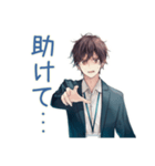社畜の体調不良★早退と引き継ぎ（個別スタンプ：23）