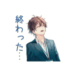 社畜の体調不良★早退と引き継ぎ（個別スタンプ：33）